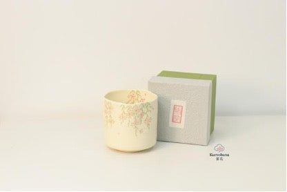 A Whispering Preview of Spring: The Gion Sakura Teacup (Yunomi) by Kyoto’s Legendary Tosen-gama Kiln