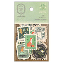 ANTIK PIAC VINTAGE EUROPEAN STAMP STICKERS | NB