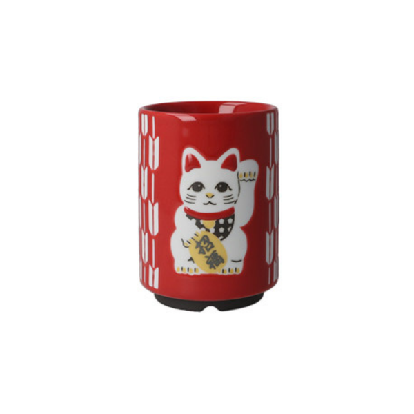 MINO YUNOMI Manekineko Tea Cup