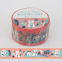 ATELIER NACO | ILLUSTRATED WASHI TAPE WOODLAND ANIMALS COLLECTION