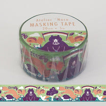 ATELIER NACO | ILLUSTRATED WASHI TAPE WOODLAND ANIMALS COLLECTION