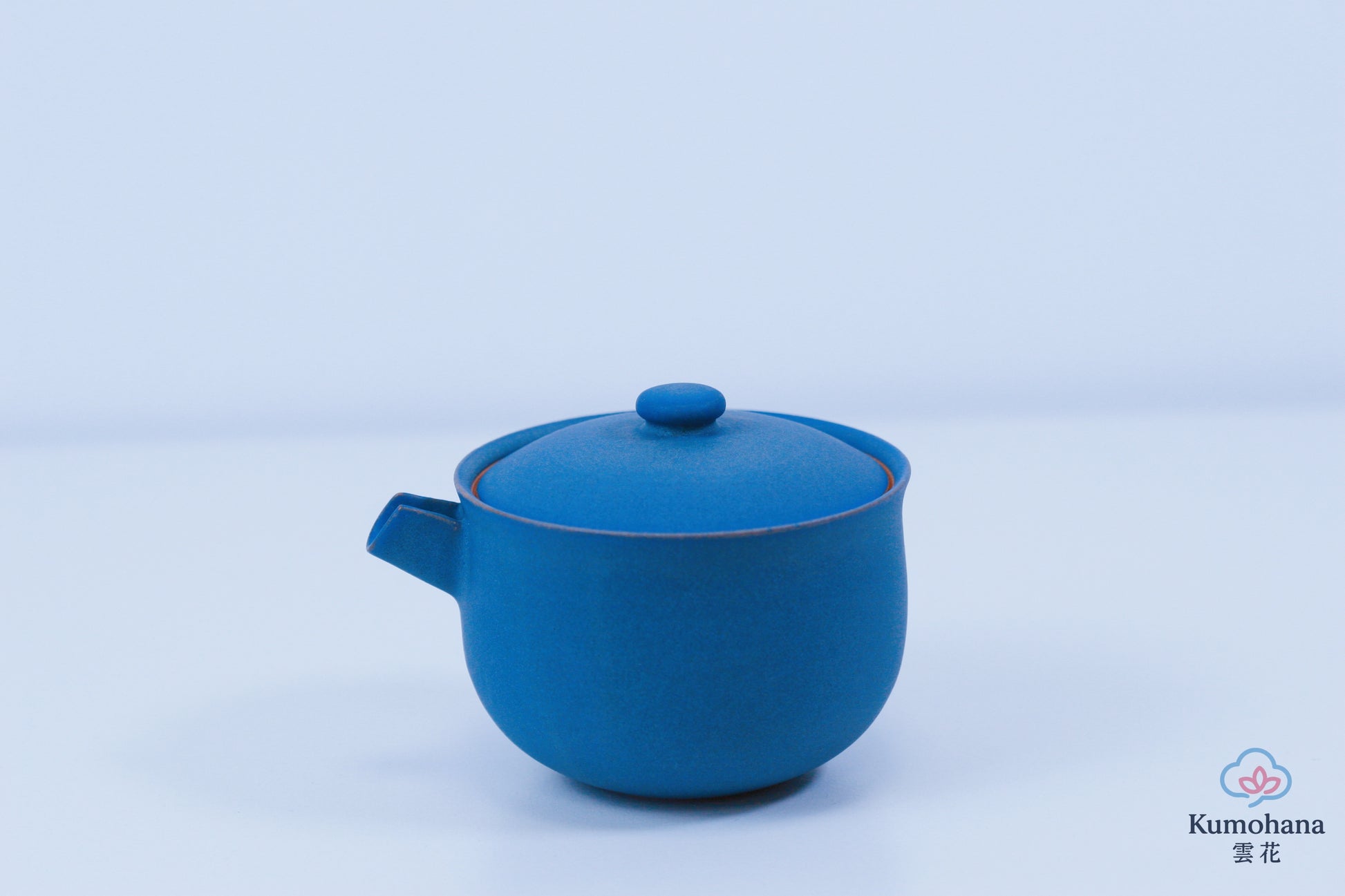 HANDMADE JAPANESE KATAKUCHI SAKE PITCHER | INDIGO BLUE | TOHKEN-GAMA 陶謙窯