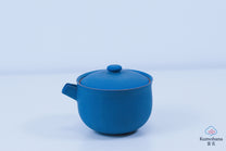 HANDMADE JAPANESE KATAKUCHI SAKE PITCHER | INDIGO BLUE | TOHKEN-GAMA 陶謙窯