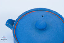 HANDMADE JAPANESE KATAKUCHI SAKE PITCHER | INDIGO BLUE | TOHKEN-GAMA 陶謙窯
