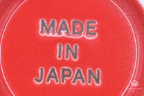 JAPANESE TEA CUP | RED MANEKI-NEKO | MINO WARE 美濃土産