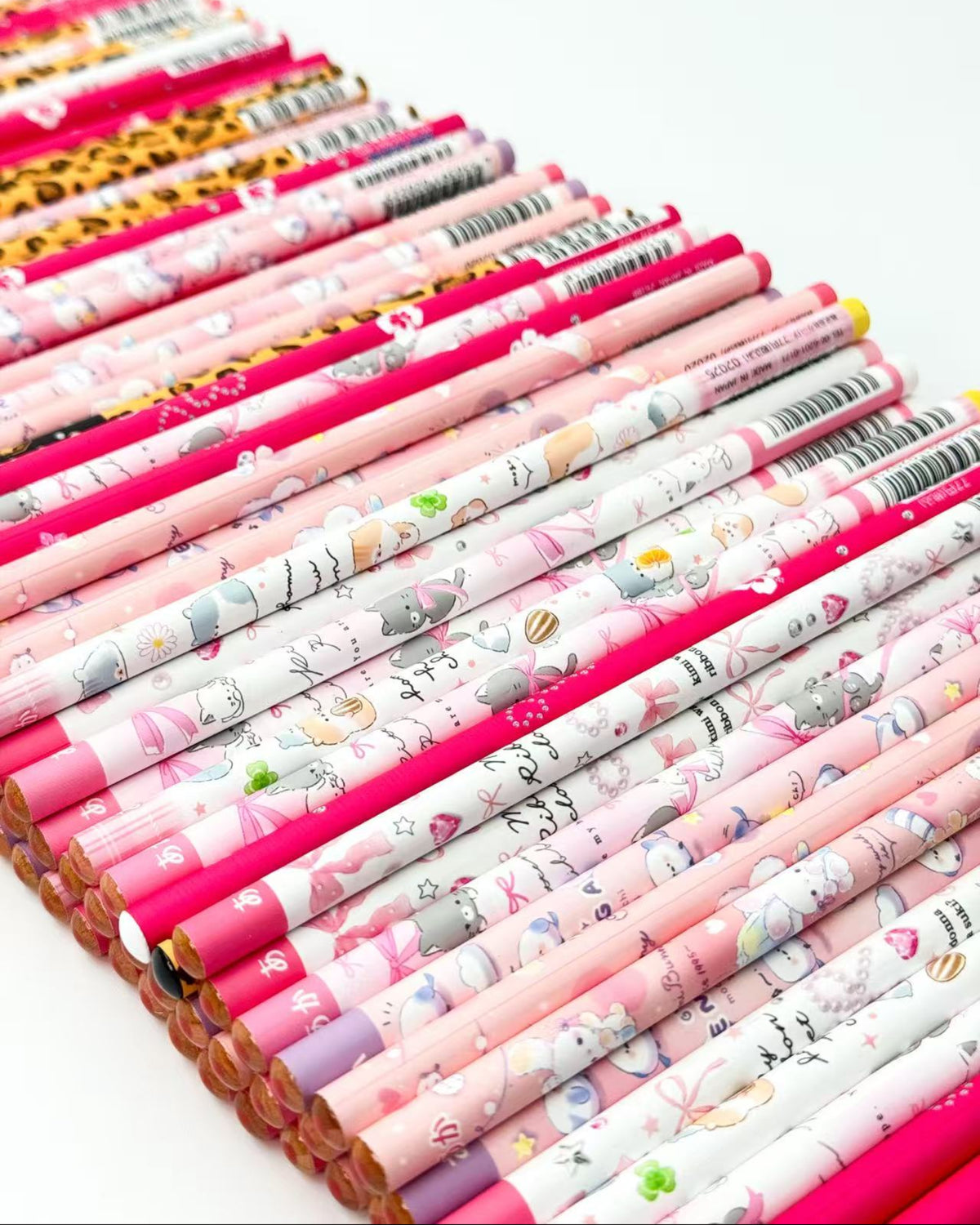 CUTE JAPANESE PENCILES | PINK &amp; PLAYFUL COLLECTION | MDS