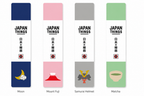 100% COTTON JAPANESE FACE TOWEL | MOON &amp; MOUNT FUJI &amp; SAMURAI HELMET &amp; MATCHA
