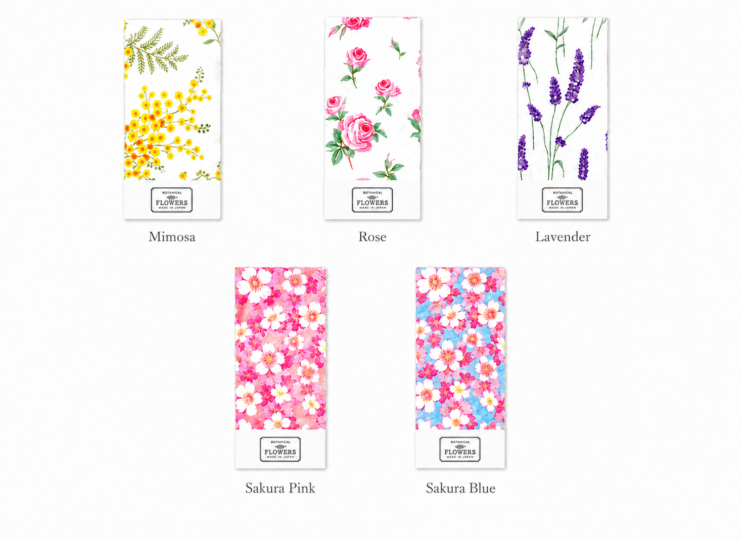 100% COTTON JAPANESE FACE TOWEL | FLOWERS | IMABARI TOWEL 今治