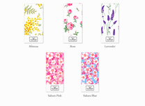 100% COTTON JAPANESE FACE TOWEL | FLOWERS | IMABARI TOWEL 今治