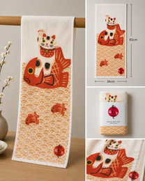 100% COTTON JAPANESE GAUZE FACE TOWEL