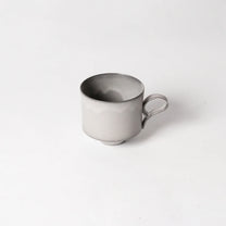 HANDMADE JAPANESE LIGHTWEIGHT MUG | GREY | TOHKEN-GAMA 陶謙窯