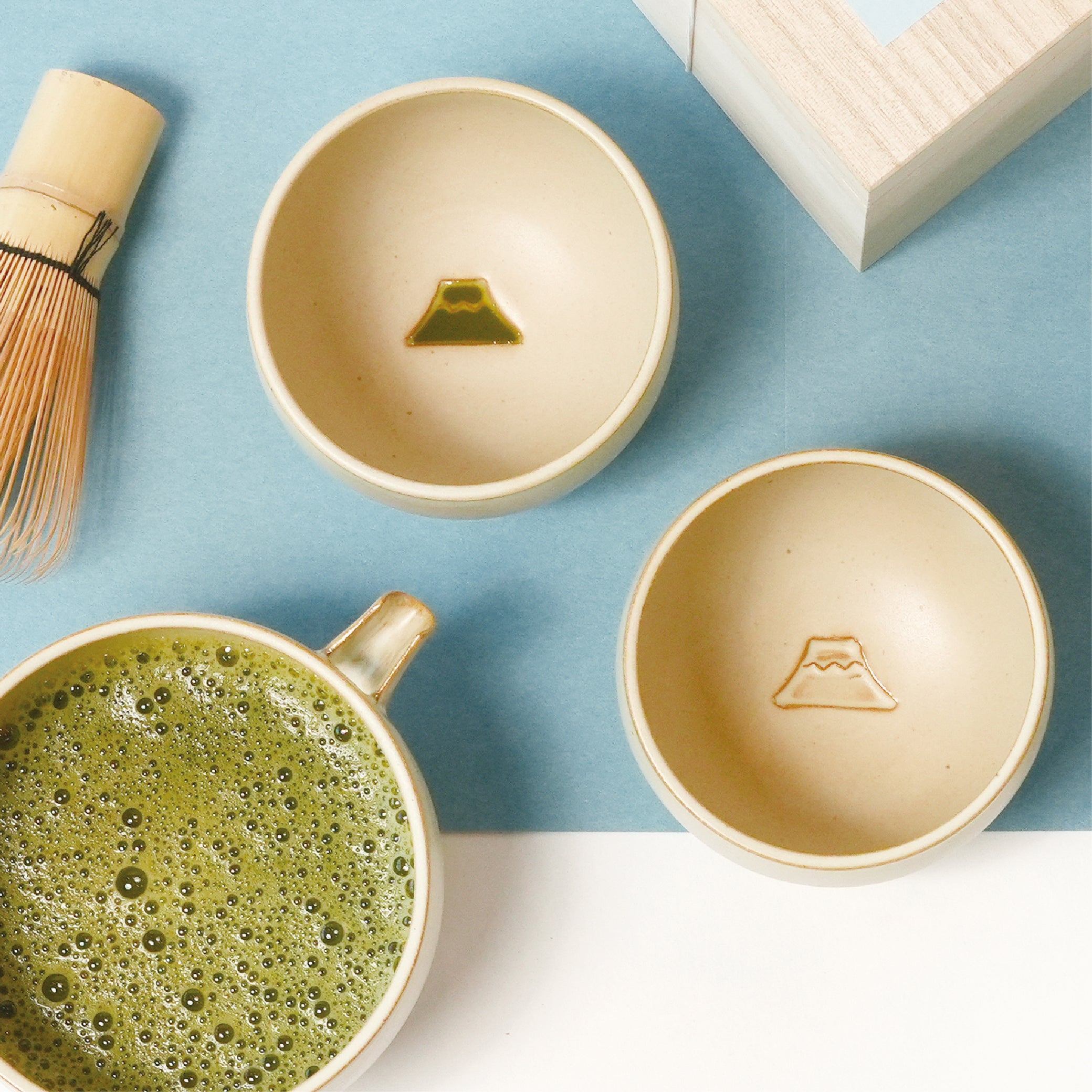 FUUU Mat Series katakuchi Matcha Bowl