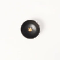 HANDMADE JAPANESE MATCHA BOWL | BLACK GOLDEN MAPLE | TOHKEN-GAMA 陶謙窯 (Copy)