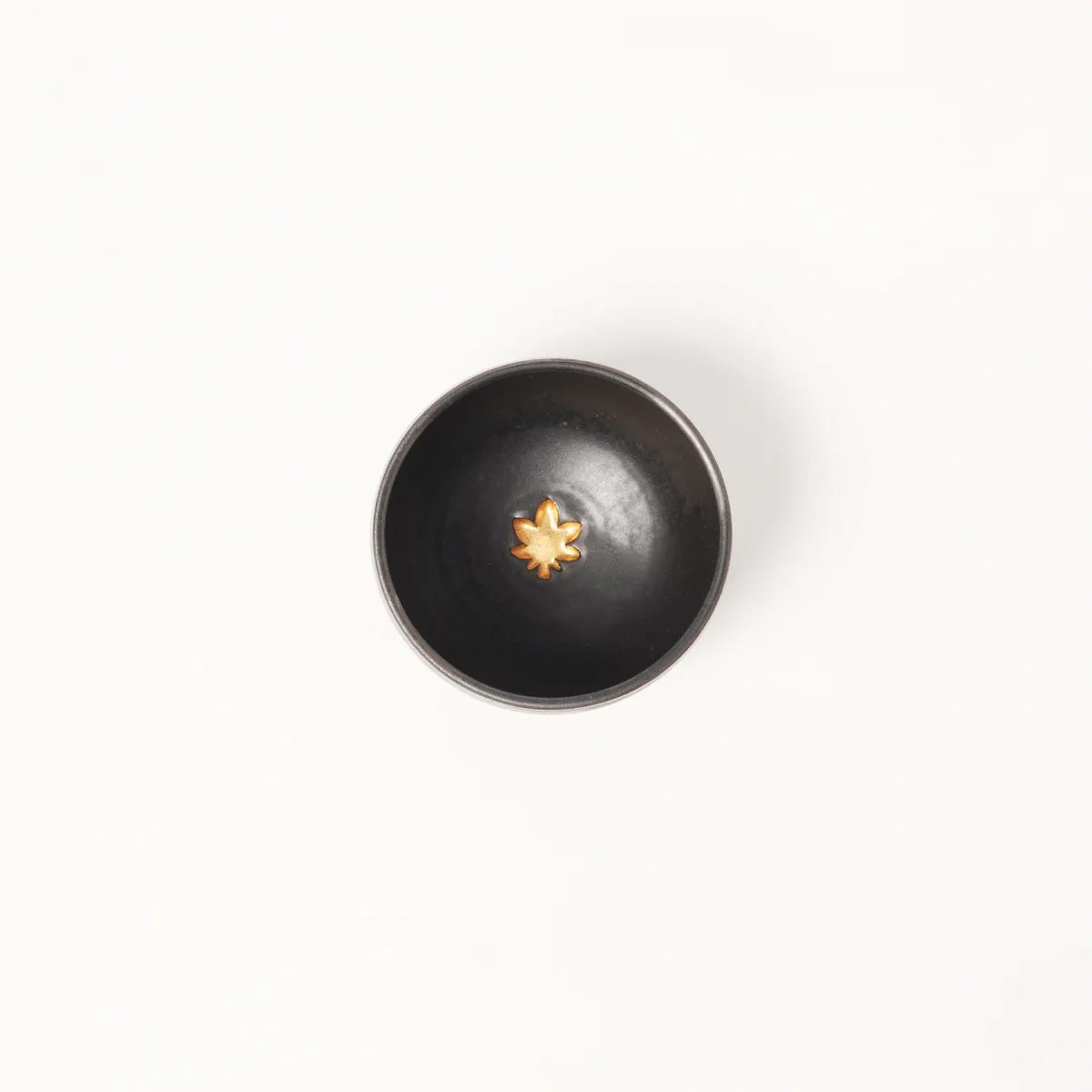HANDMADE JAPANESE MATCHA BOWL | BLACK GOLDEN MAPLE | TOHKEN-GAMA 陶謙窯 (Copy)