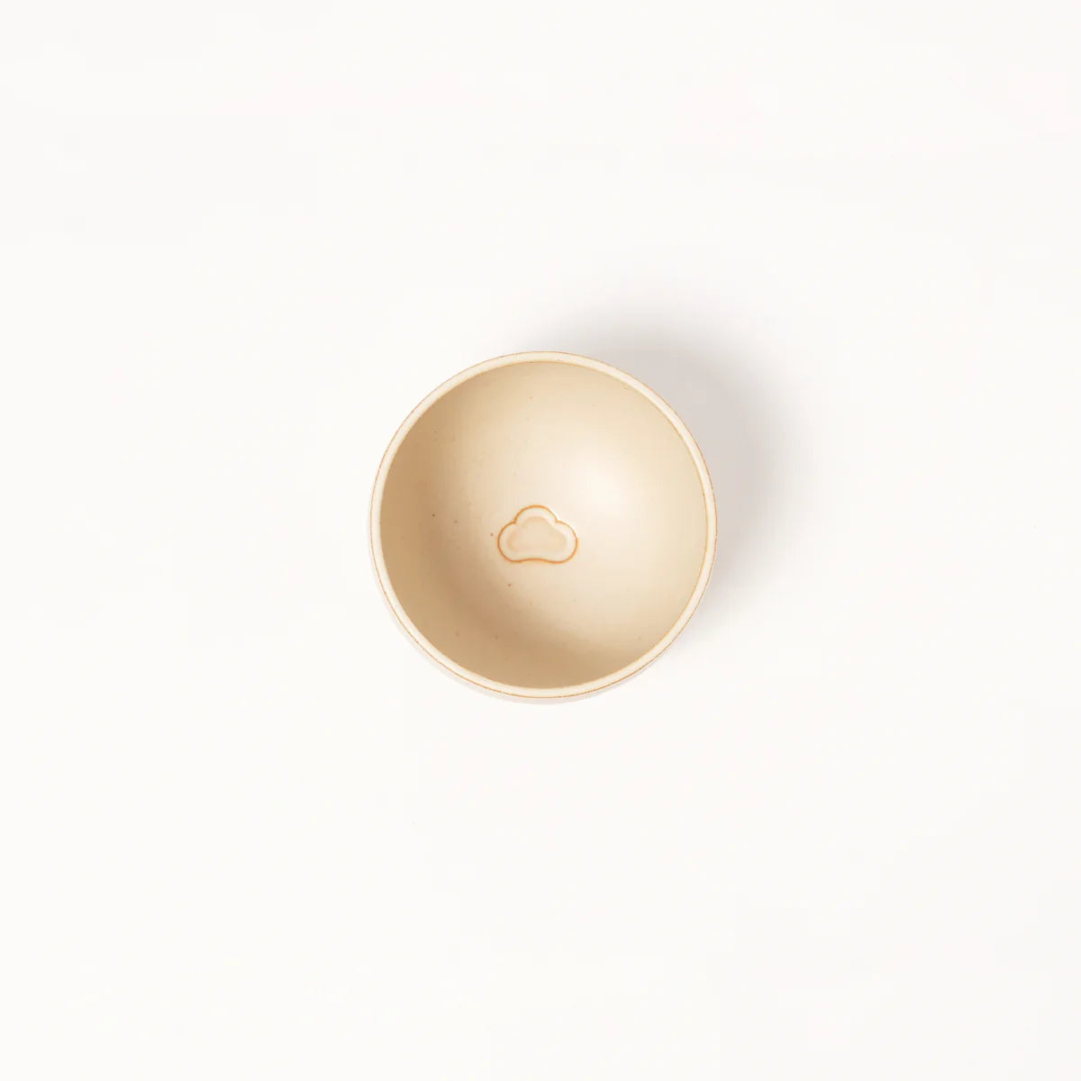 HANDMADE JAPANESE MATCHA BOWL | BEIGE PINE | TOHKEN-GAMA 陶謙窯