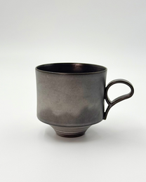 HANDMADE JAPANESE LIGHTWEIGHT MUG | GREY | TOHKEN-GAMA 陶謙窯