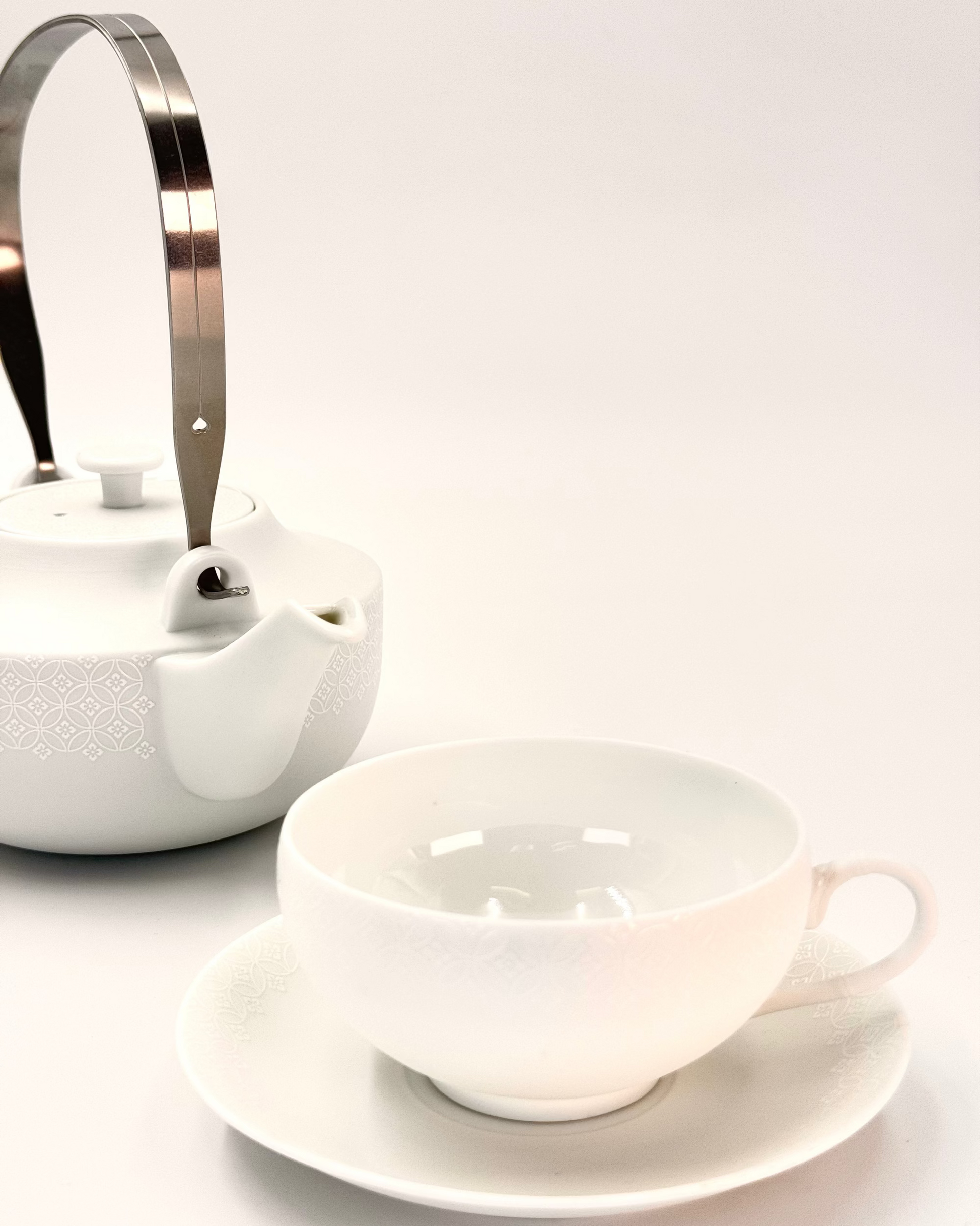 HANDMADE JAPANESE NAGIKA TEAPOT | NISHIKAWA JAPAN