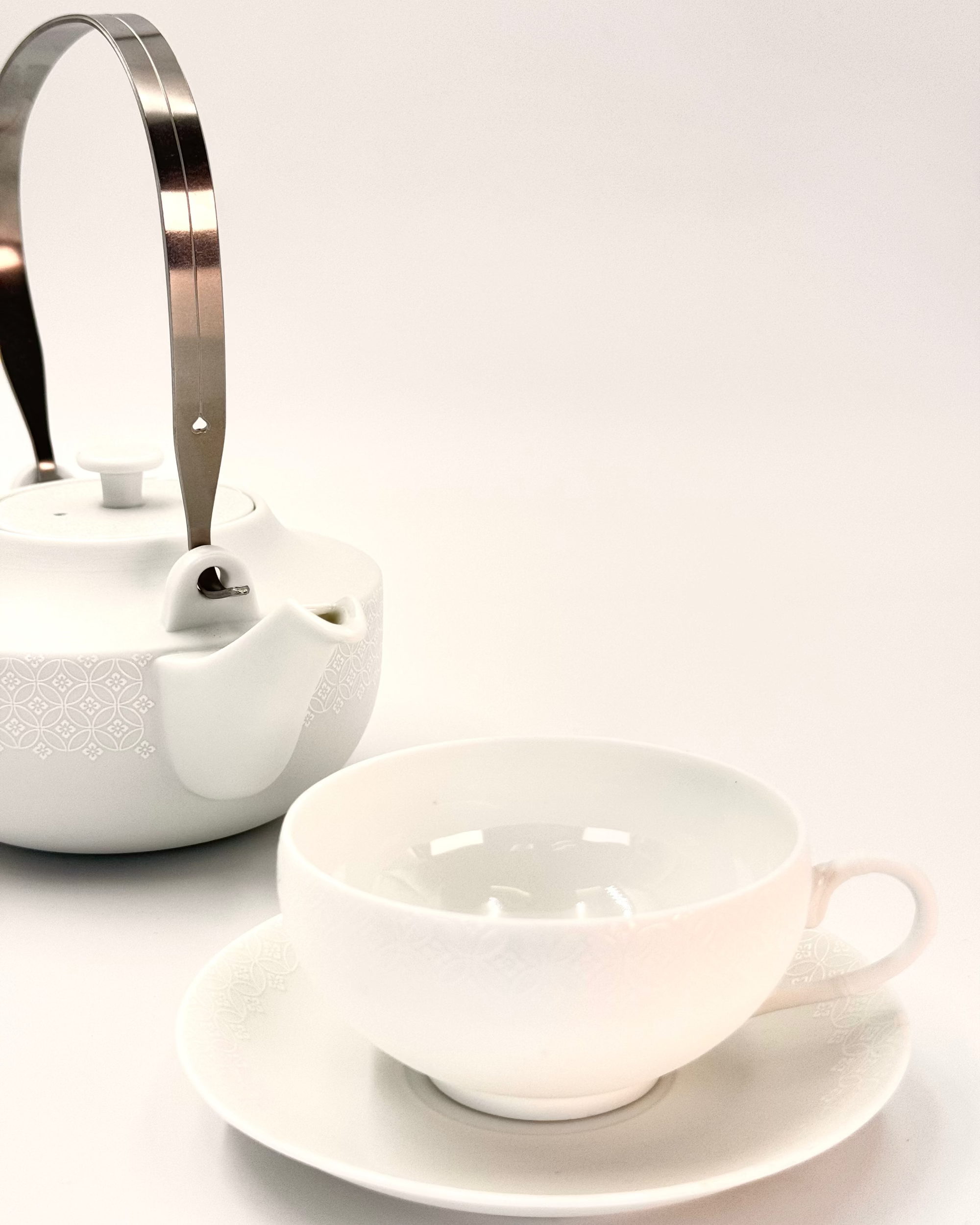 HANDMADE JAPANESE NAGIKA TEAPOT | NISHIKAWA JAPAN