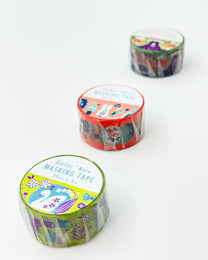 ATELIER NACO | ILLUSTRATED WASHI TAPE WOODLAND ANIMALS COLLECTION