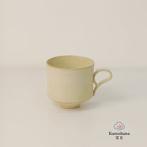HANDMADE JAPANESE LIGHTWEIGHT MUG | IVORY | TOHKEN-GAMA 陶謙窯