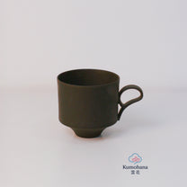 HANDMADE JAPANESE LIGHTWEIGHT MUG | BLACK | TOHKEN-GAMA 陶謙窯