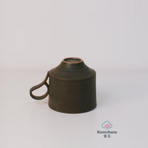 HANDMADE JAPANESE LIGHTWEIGHT MUG | BLACK | TOHKEN-GAMA 陶謙窯