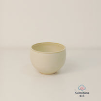 HANDMADE JAPANESE MATCHA BOWL | BEIGE PINE | TOHKEN-GAMA 陶謙窯
