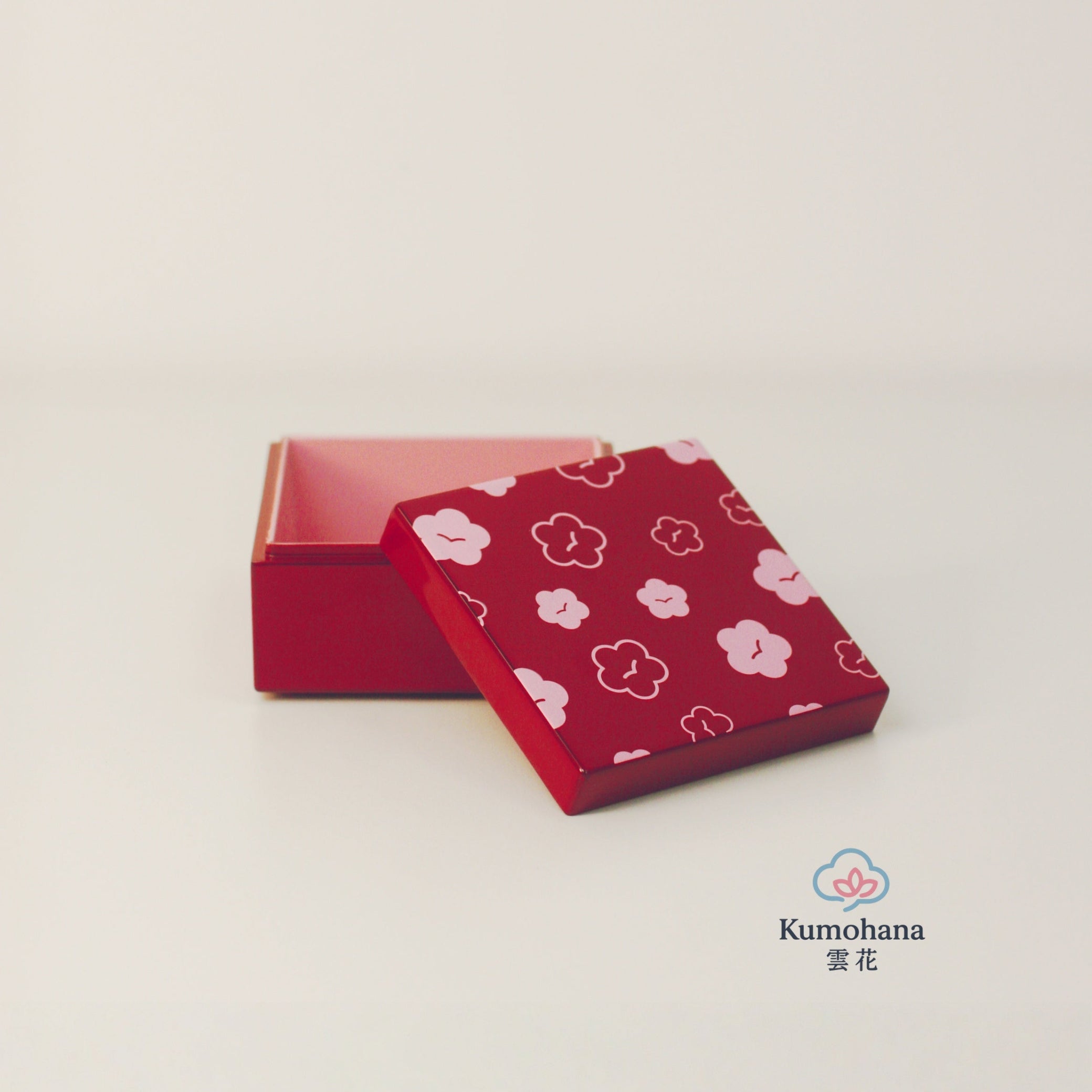 TRADITIONAL JAPANESE URUSHIKO HAKO LACQUER BOX| PLUM BLOSSOM | ISUKE 井助商店
