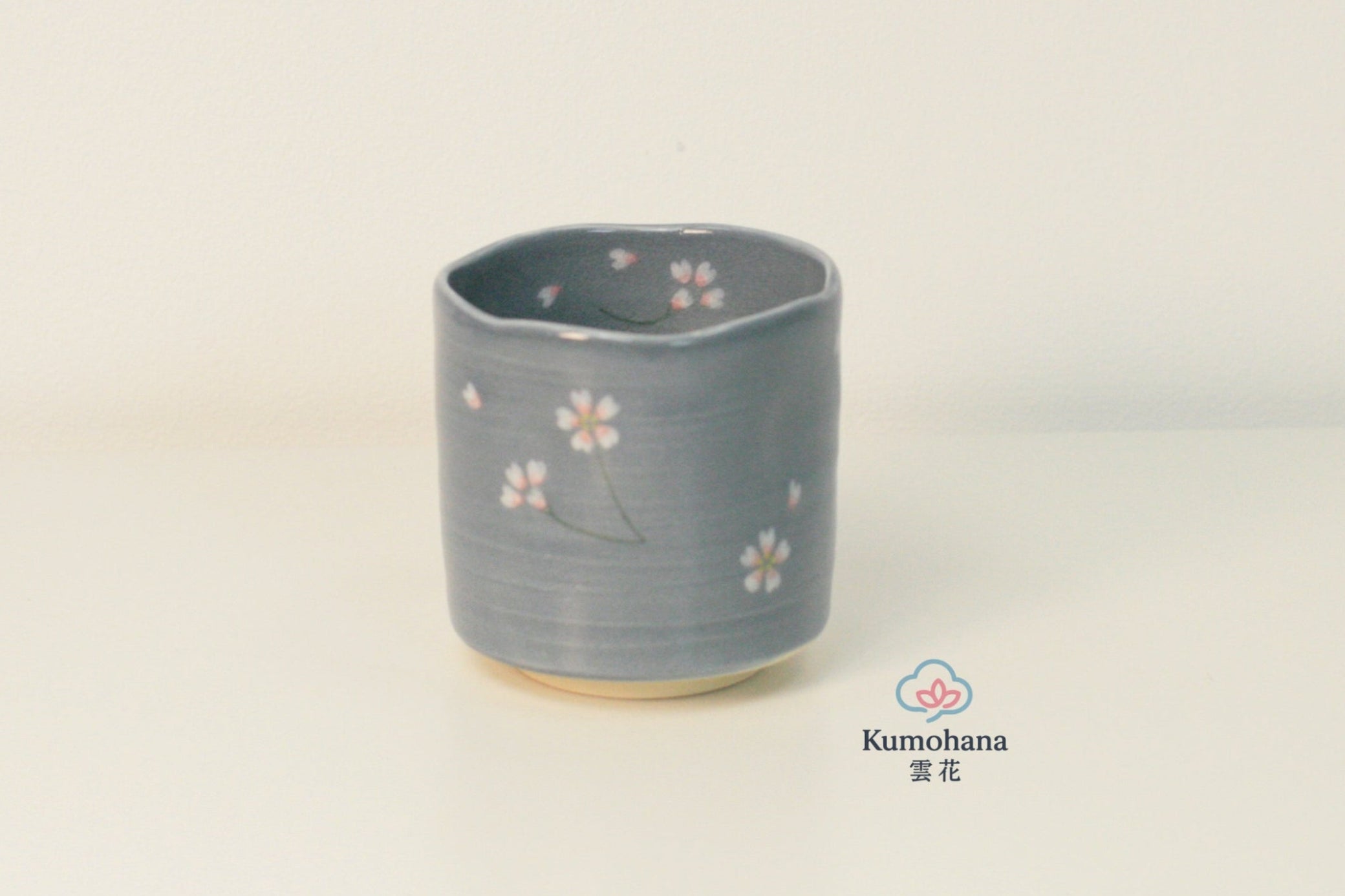 HANDMADE JAPANESE TEACUP | USUZUMI SAKURA | TOUSENGAMA 陶泉窯