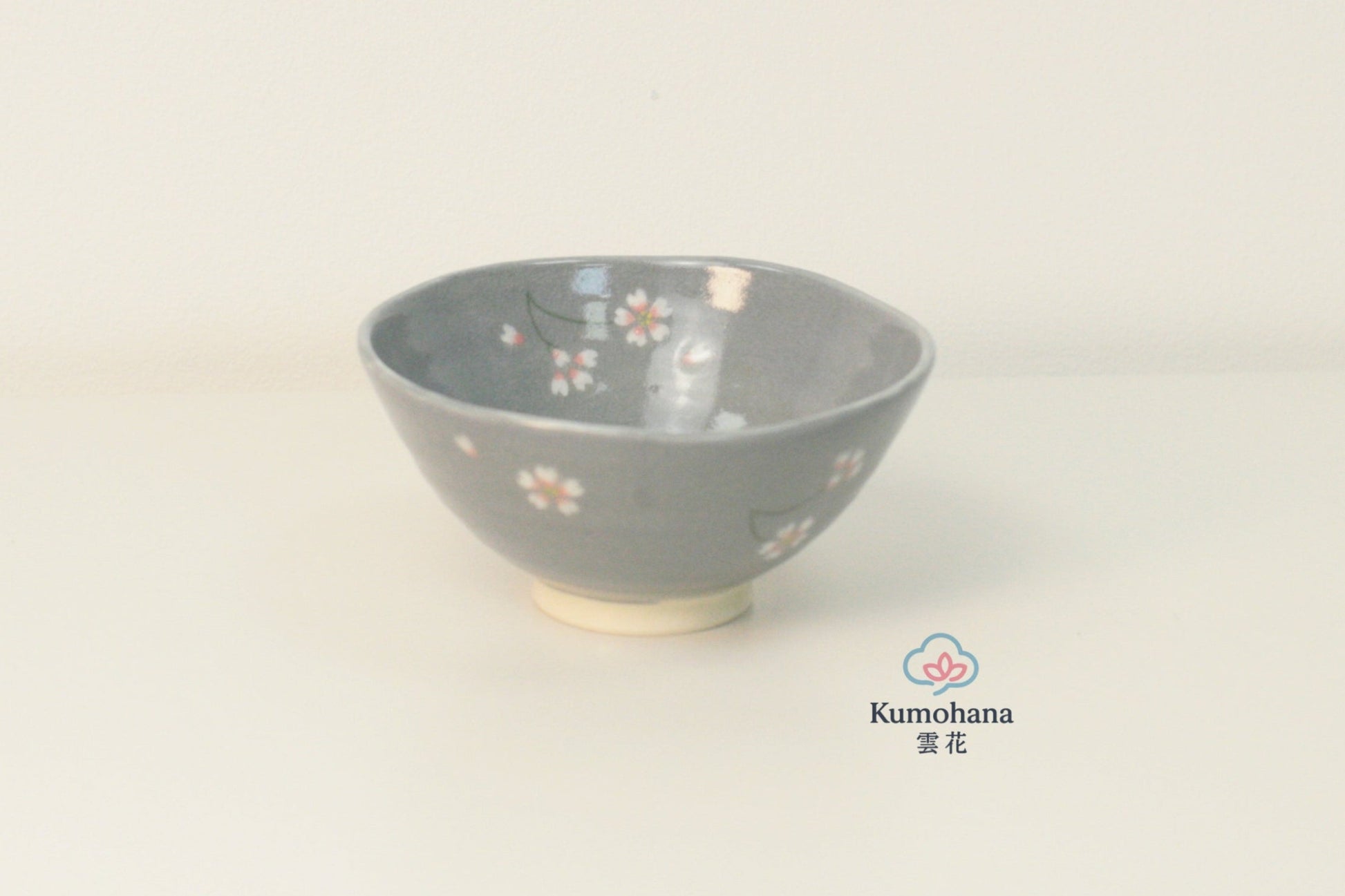 HANDMADE JAPANESE RICE BOWL | USUZUMI SAKURA | TOUSENGAMA 陶泉窯