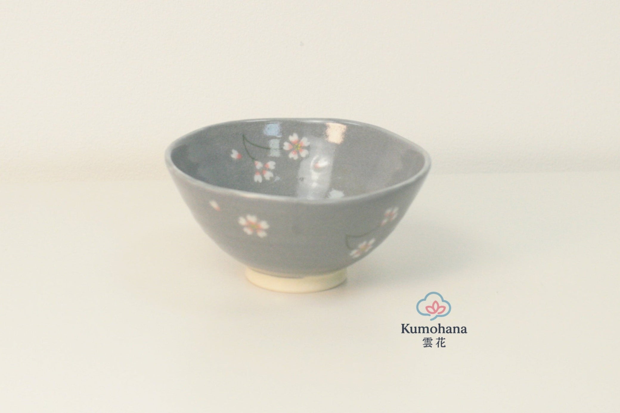 HANDMADE JAPANESE RICE BOWL | USUZUMI SAKURA | TOUSENGAMA 陶泉窯