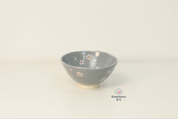 HANDMADE JAPANESE RICE BOWL | USUZUMI SAKURA | TOUSENGAMA 陶泉窯