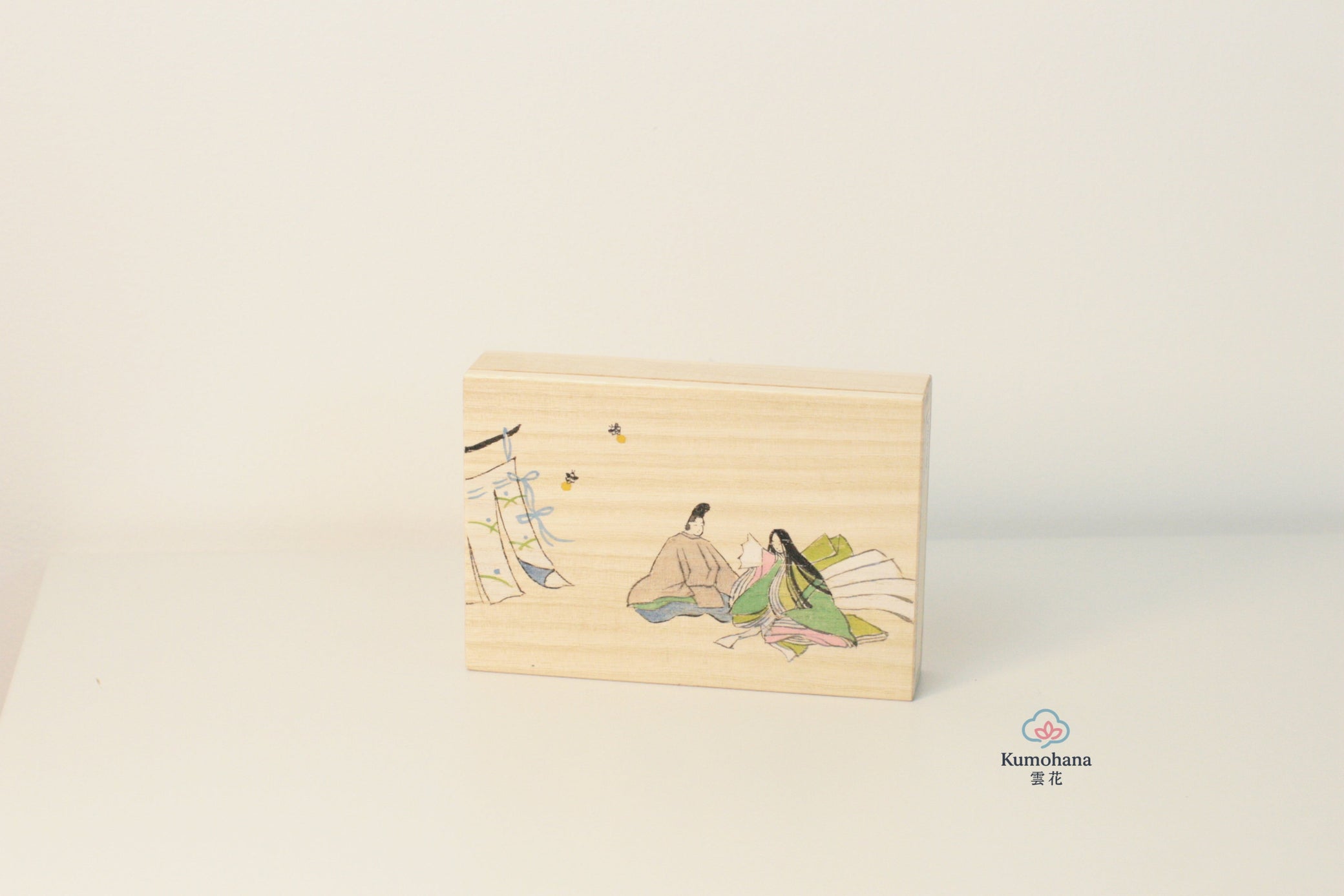 HANDMADE JAPANESE CHOPSTICK REST SET | THE TALE OF GENJI | TOUSENGAMA 陶泉窯