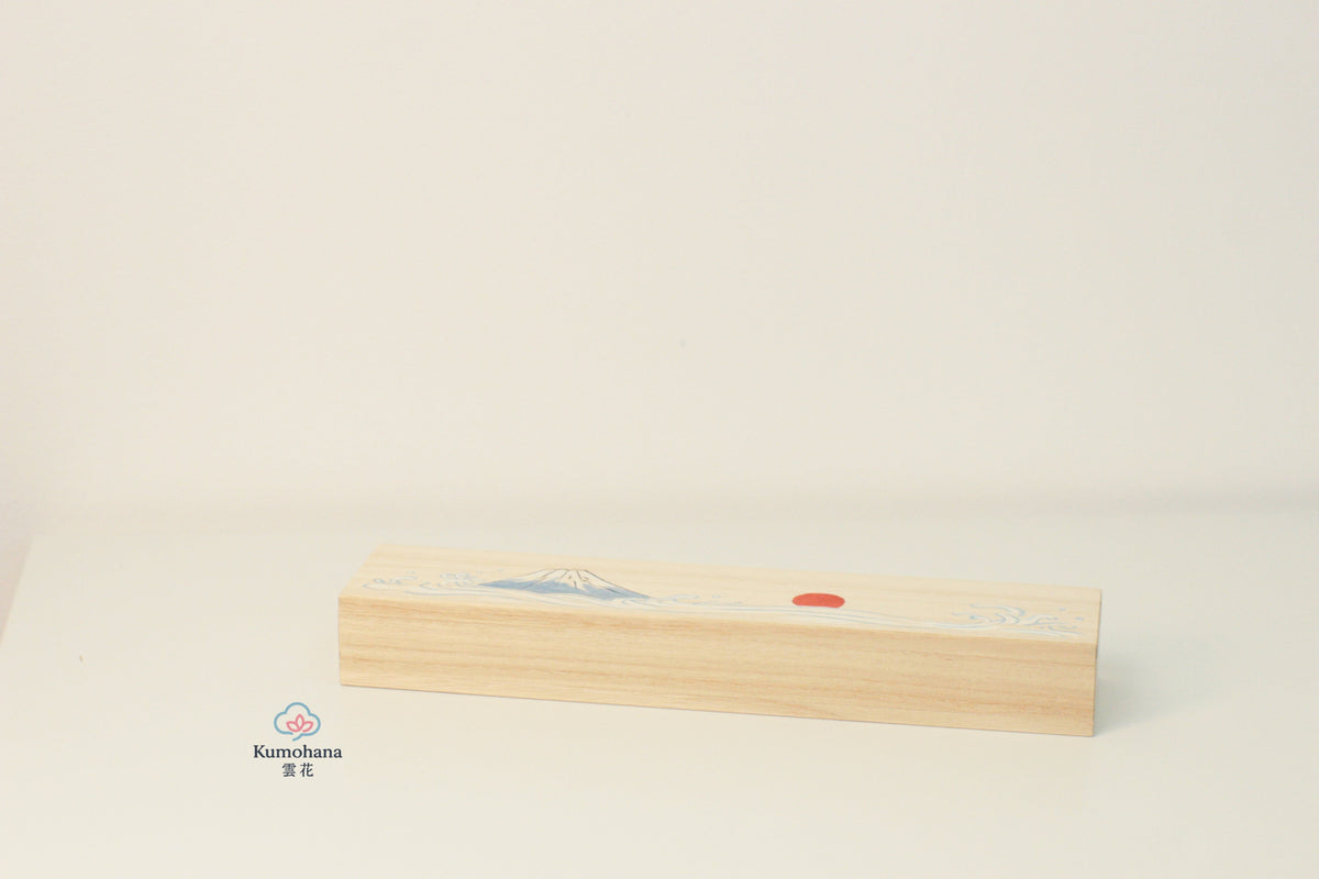HANDMADE JAPANESE CHOPSTICK REST SET | MOUNT FUJI | TOUSENGAMA 陶泉窯