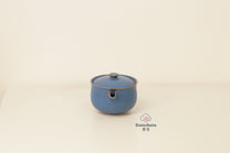 HANDMADE JAPANESE KATAKUCHI SAKE PITCHER | INDIGO BLUE | TOHKEN-GAMA 陶謙窯