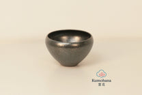 HANDMADE LARGE JAPANESE GUINOMI SAKE CUP |TOHKEN-GAMA 陶謙窯