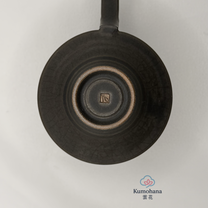 HANDMADE JAPANESE LIGHTWEIGHT MUG | BLACK | TOHKEN-GAMA 陶謙窯