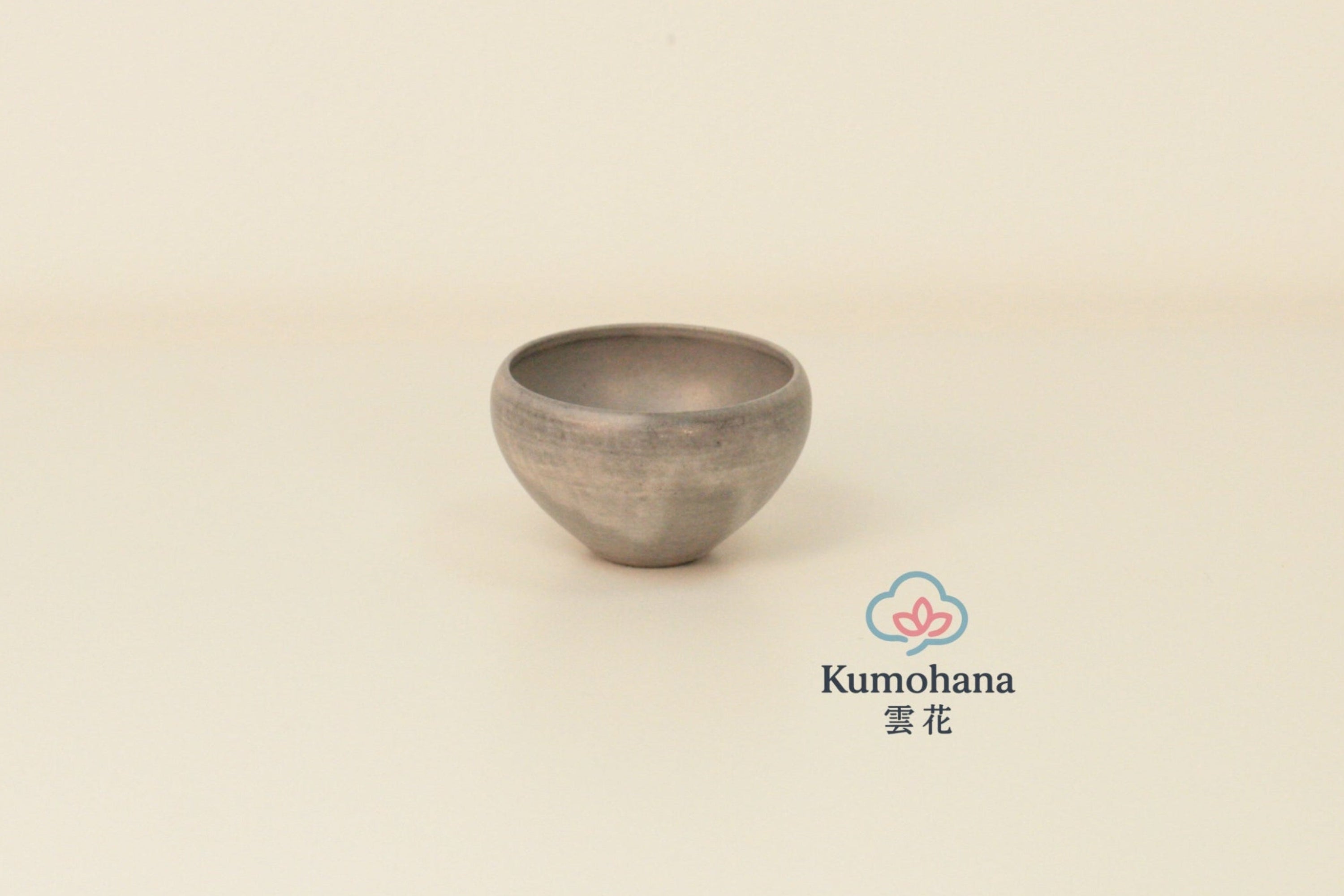 HANDMADE JAPANESE OCHOKO SAKE CUP | INDIGO BLUE | TOHKEN-GAMA 陶謙
