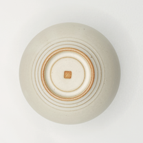 HANDMADE JAPANESE MATCHA BOWL | BEIGE PINE | TOHKEN-GAMA 陶謙窯