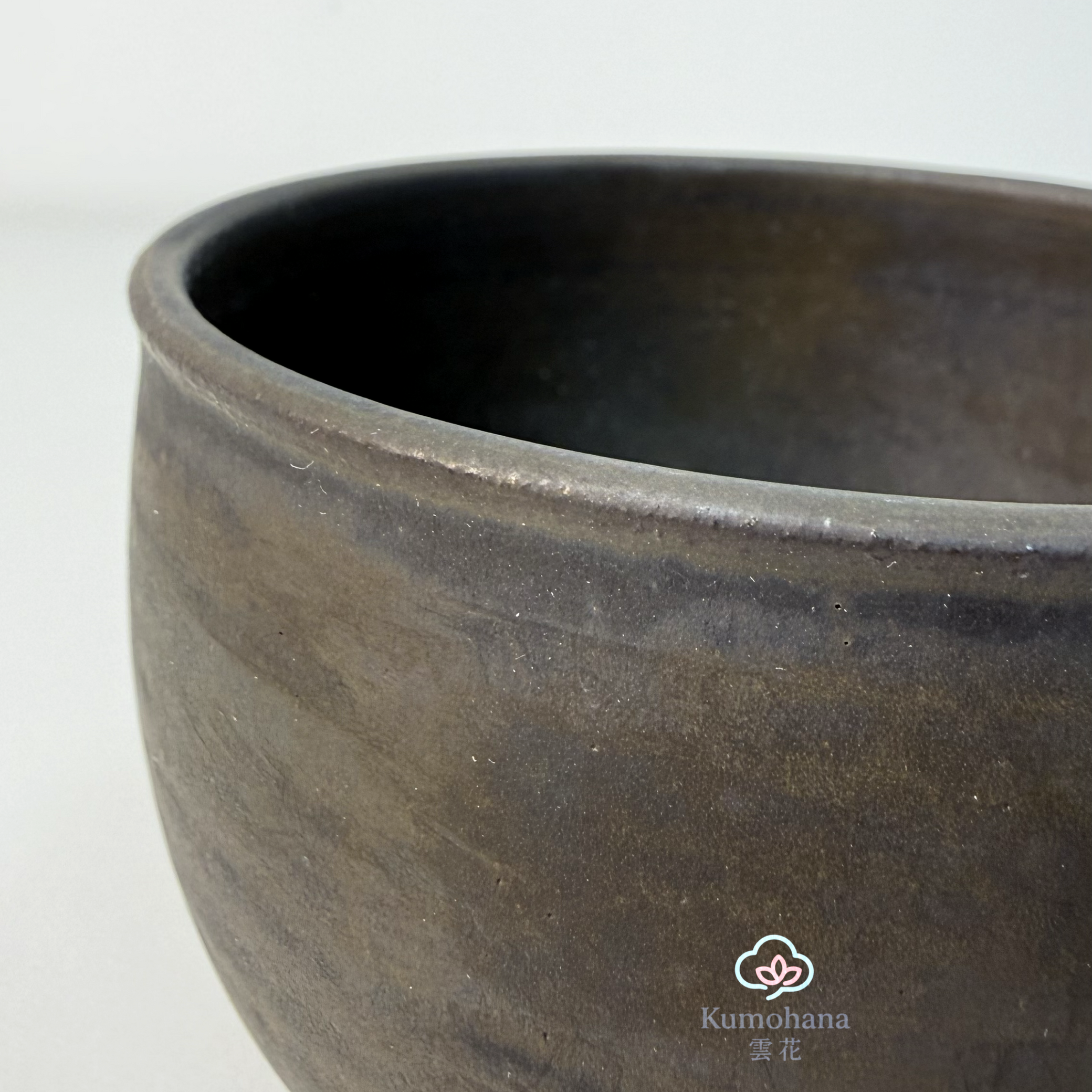 HANDMADE JAPANESE MATCHA BOWL | KINSAI GOLD MAPLE | TOHKEN-GAMA 陶謙窯