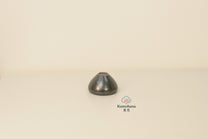 HANDMADE JAPANESE GUINOMI SAKE CUP | SMALL BLACK |TOHKEN-GAMA 陶謙窯