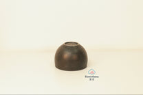 HANDMADE JAPANESE MATCHA BOWL | BLACK SAKURA | TOHKEN-GAMA 陶謙窯
