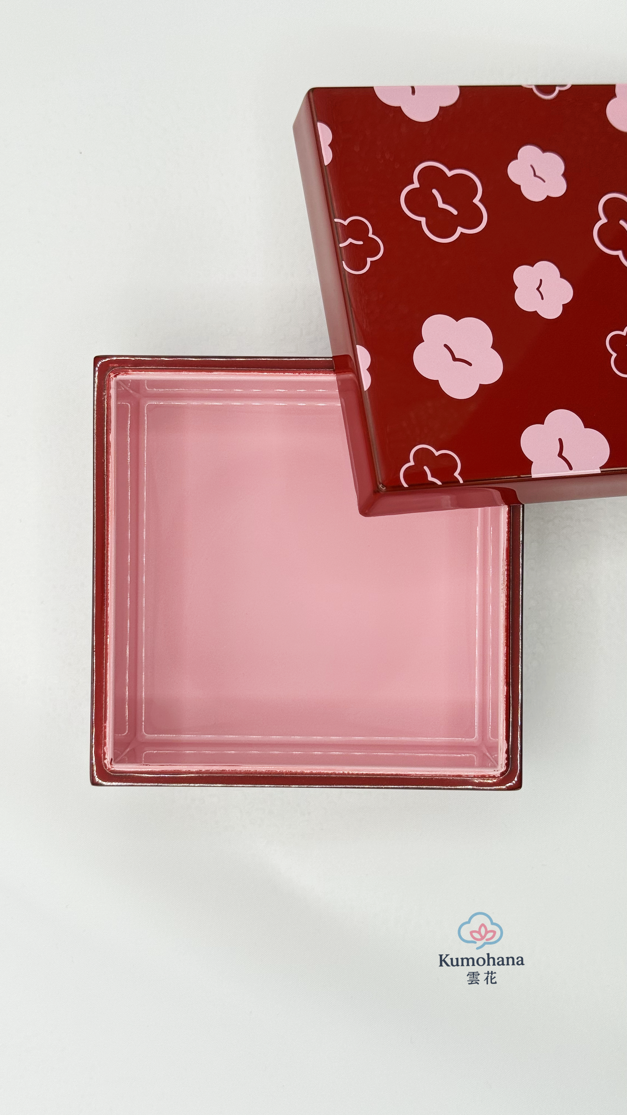TRADITIONAL JAPANESE URUSHIKO HAKO LACQUER BOX| PLUM BLOSSOM | ISUKE 井助商店