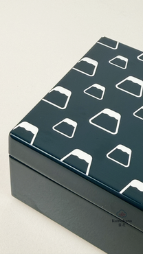 TRADITIONAL JAPANESE URUSHIKO HAKO LACQUER BOX| MOUNT FUJI | ISUKE 井助商店