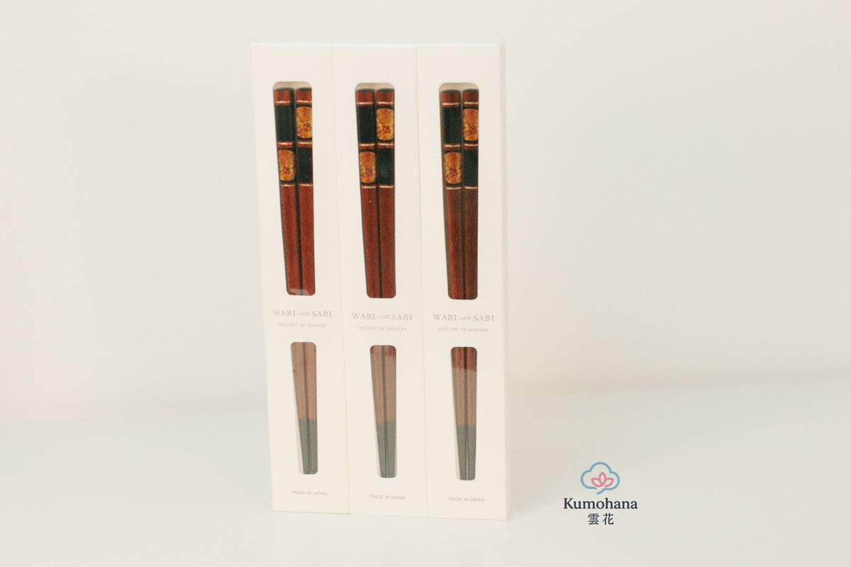 JAPANESE WAKASA LACQUER CHOPSTICKS | FROST MOON 22.5CM | TANAKAHASHI
