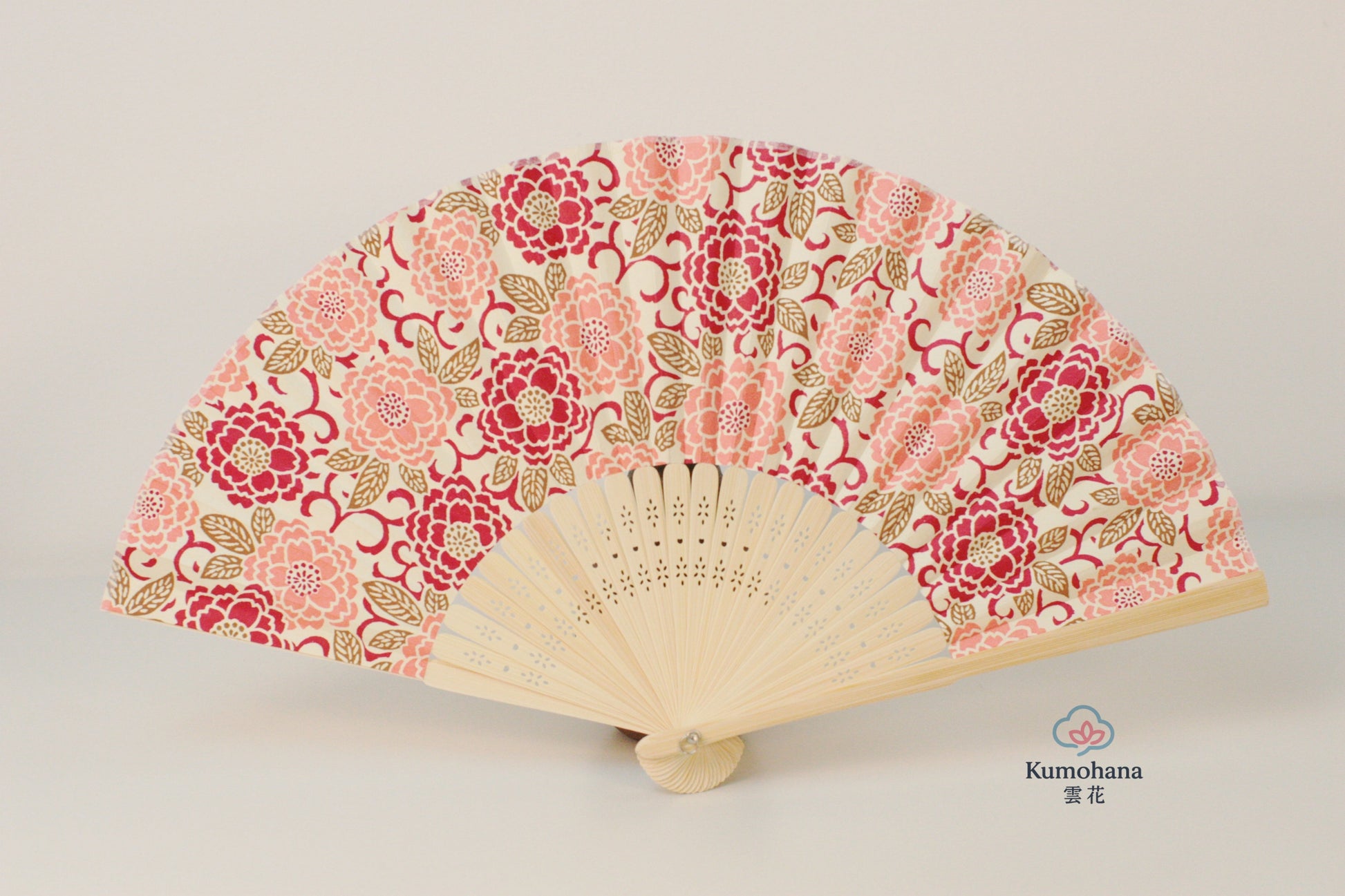 HAND-DYED YUZEN WASHI PAPER FOLDING FAN | TANIGUCHI SHOYUDO