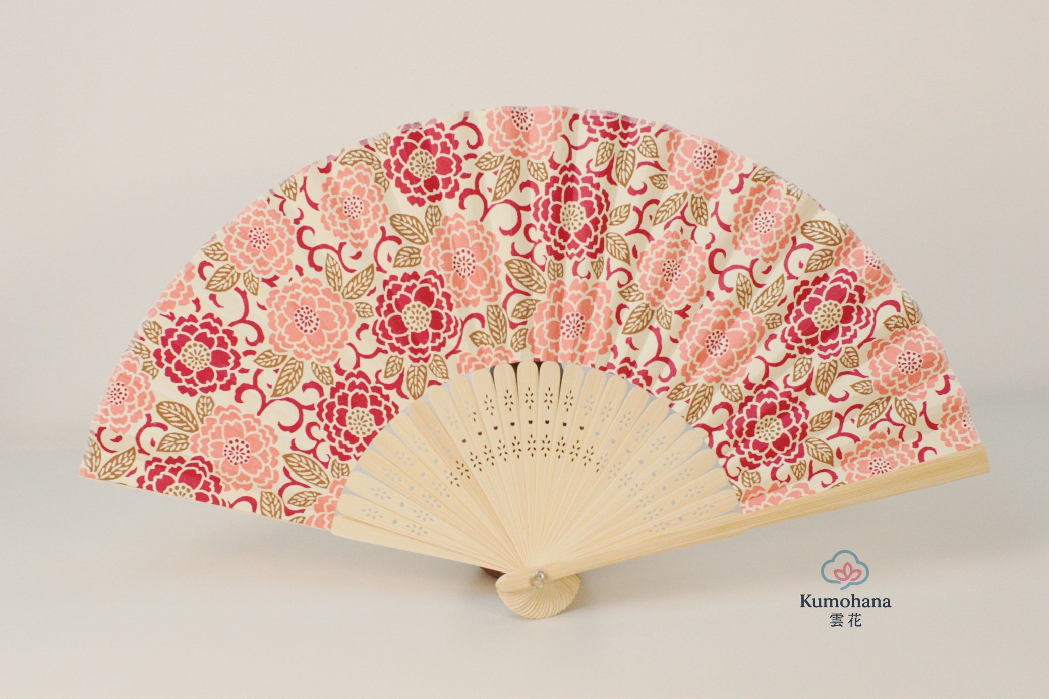 HAND-DYED YUZEN WASHI PAPER FOLDING FAN | TANIGUCHI SHOYUDO