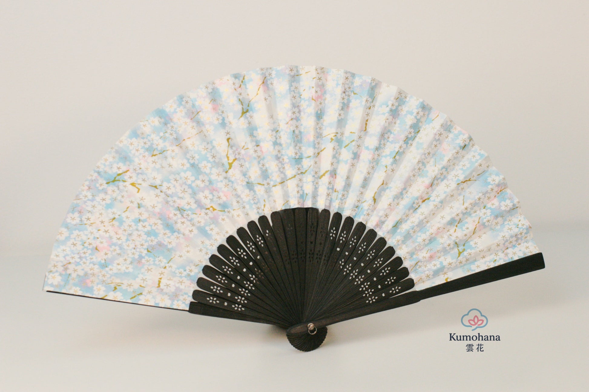 HAND-DYED YUZEN WASHI PAPER FOLDING FAN | TANIGUCHI SHOYUDO