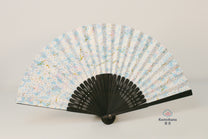 HAND-DYED YUZEN WASHI PAPER FOLDING FAN | TANIGUCHI SHOYUDO