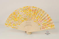 HAND-DYED YUZEN WASHI PAPER FOLDING FAN | TANIGUCHI SHOYUDO